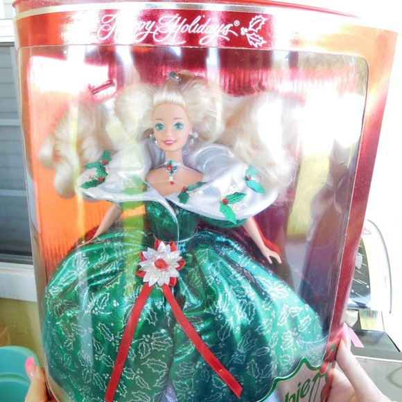 Happy Holidays Barbie 1995